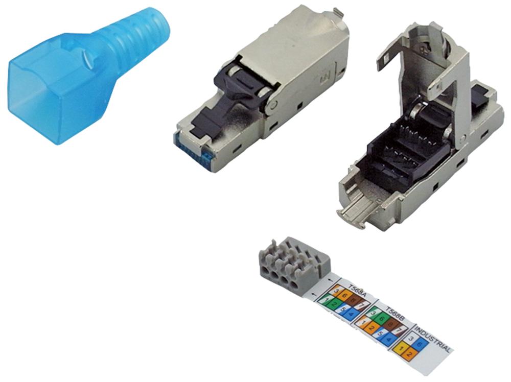 Conector  Industrial  RJ49 Cat. 6A tooless IDEAL