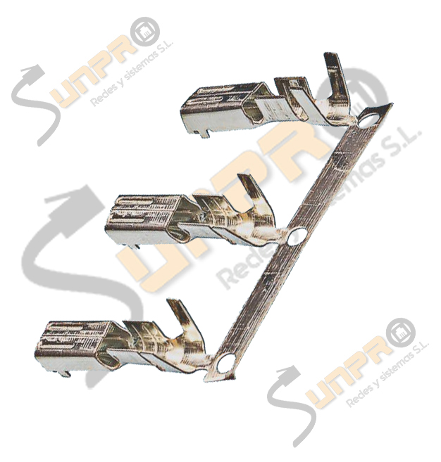 Cuerpo conector hembra paso 6.20 MM 2 vias