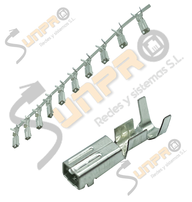 Contacto terminal hembra serie 6200