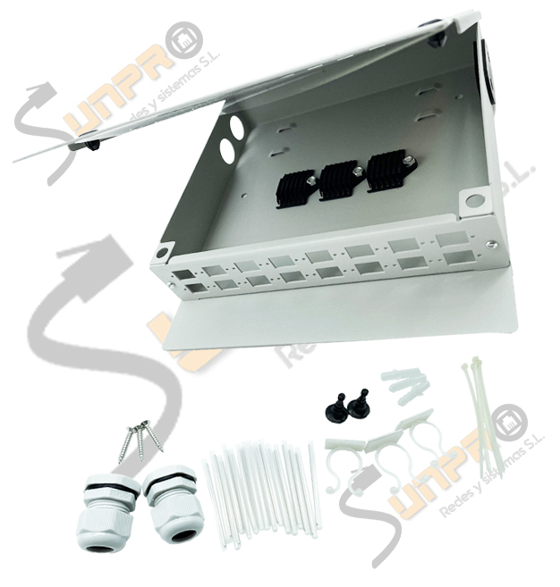 Caja metálica distribución F.O. 16 SC Simplex
