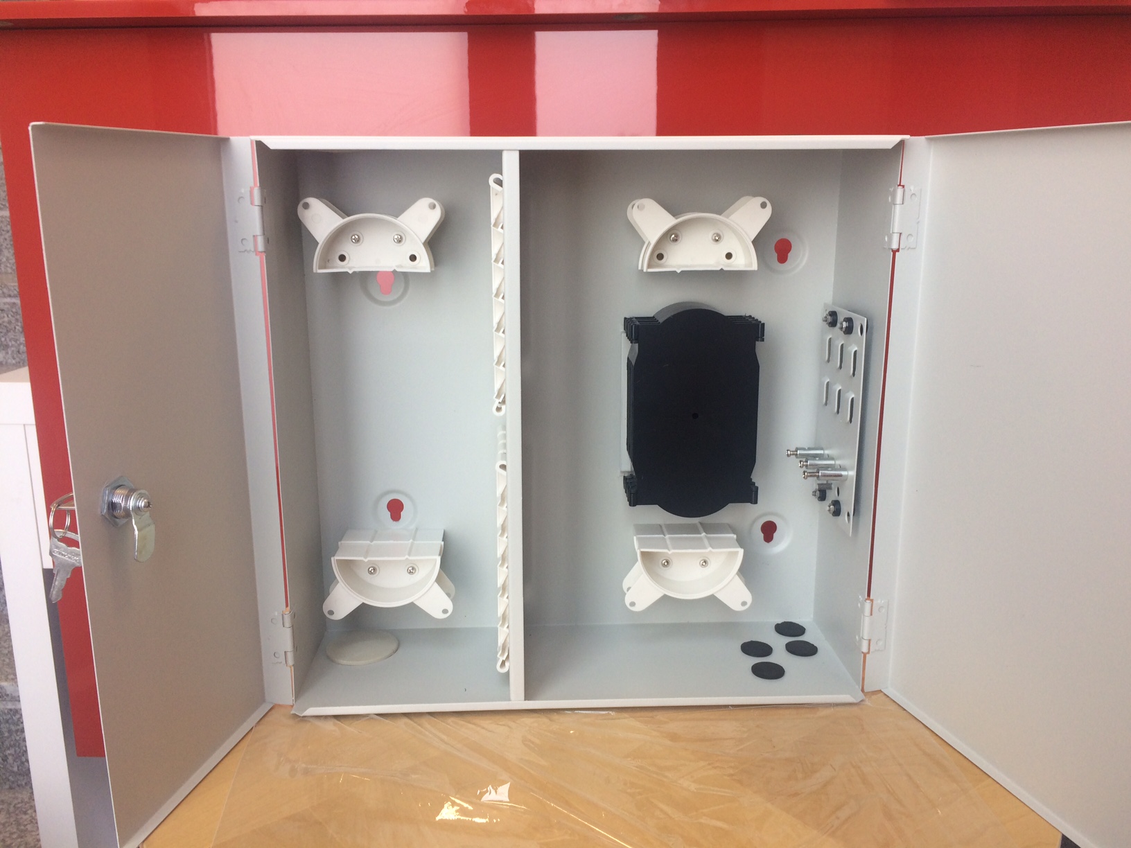 Armario distribuidor F.O. 48 SC Simplex doble puerta