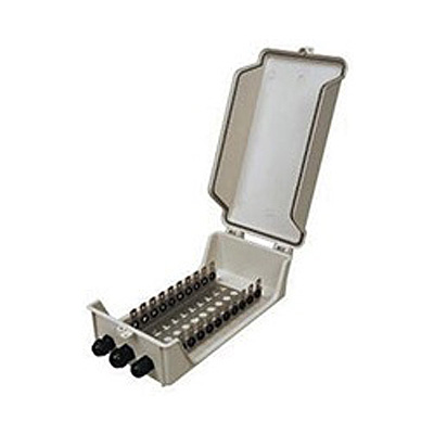 Caja distribución exterior 100 pares con llave