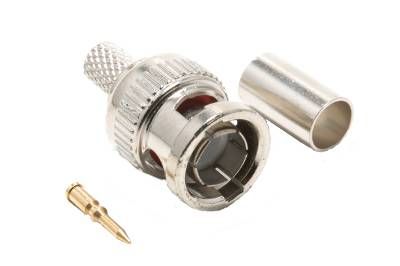 Conector Coaxial BNC 75 Ohm. M crimpar Flex 5