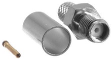 Conector Coaxial SMA H crimpar RG58/223