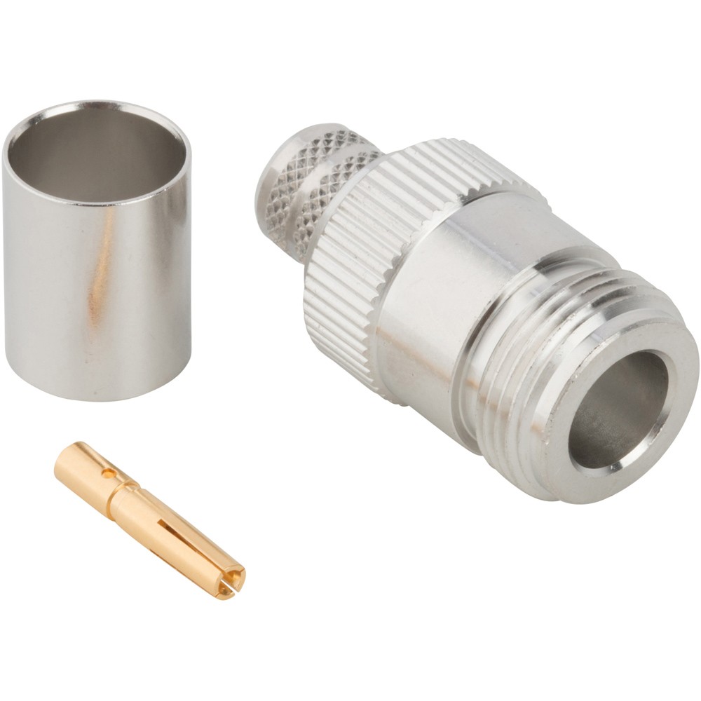 Conector Coaxial N H crimpar LMR400