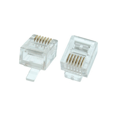 Conector telefonico RJ12 macho 6P6C