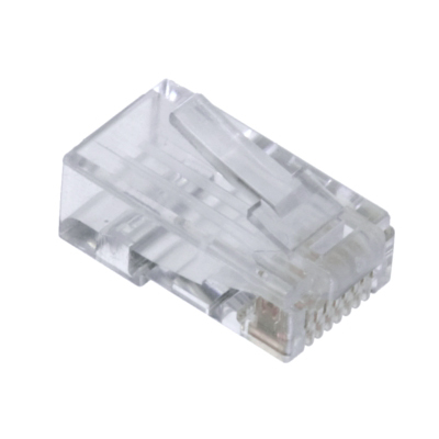 Conector RJ45 UTP Cat. 5e rígido/flexible