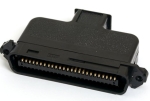 Conector RJ21 Telco 50 M IDC carcasa recta para laches