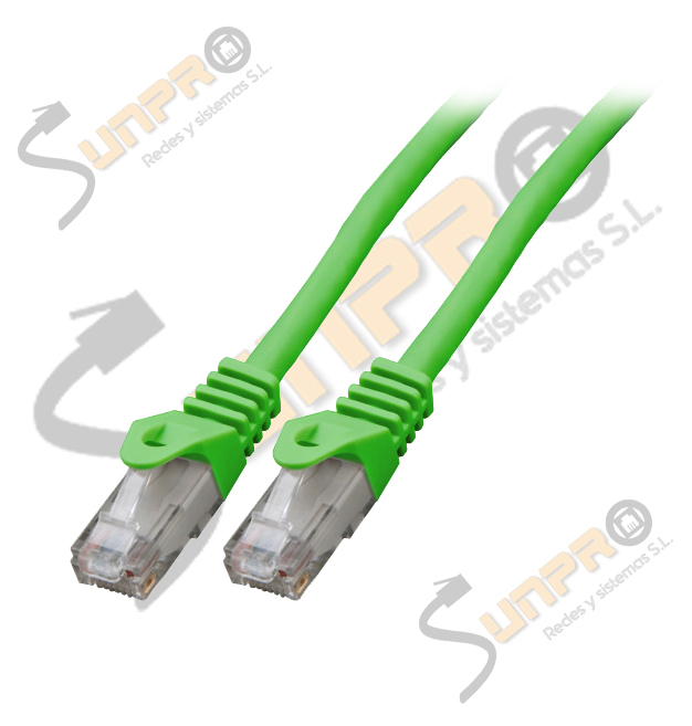 Latiguillo Cat.6 UTP LSZH 2m. verde IDEAL
