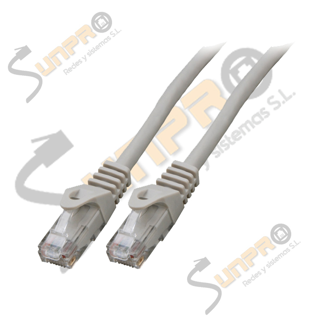 Latiguillo Cat. 6A UTP LSZH 5m gris IDEAL