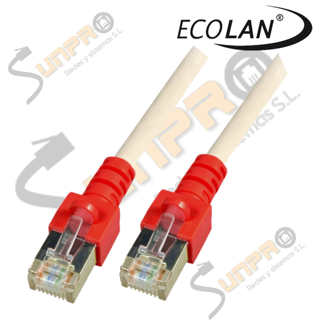 Latiguillo cruzado Cat. 5e SFTP PVC 15m.