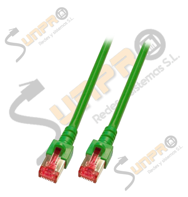 Latiguillo Cat. 6 SFTP LSZH 8,5m. verde