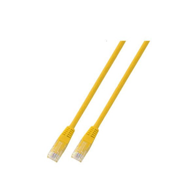 Latiguillo Cat. 5e UTP PVC 1,5m. amarill