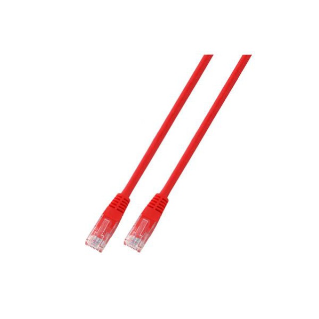 Latiguillo Cat. 5e UTP PVC 1m. rojo