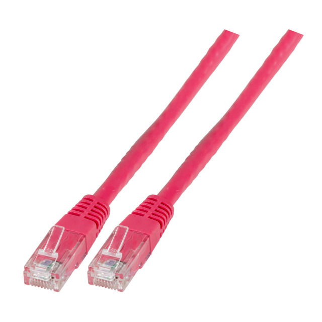 Latiguillo Cat. 6 UTP PVC 1m. magenta
