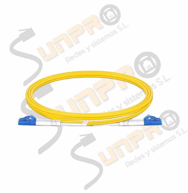 Latiguillo IDEAL LC/SC APC DUPLEX SM 1.9mm 2m