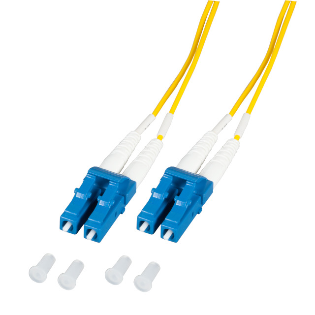 Latiguillo IDEAL LC/LC DUPLEX UPC SM 1.9mm 5m