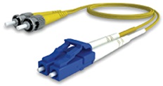 Latiguillo IDEAL LC/ST DUPLEX UPC SM 1.9mm 1m