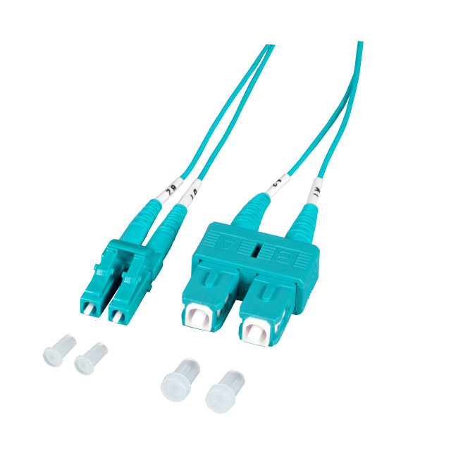 Latiguillo IDEAL LC/SC DUPLEX UPC OM3 MM 1.9mm 1m