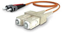 Latiguillo IDEAL SC/ST DUPLEX UPC 62.5/125 OM1 MM 1.9mm 2m.