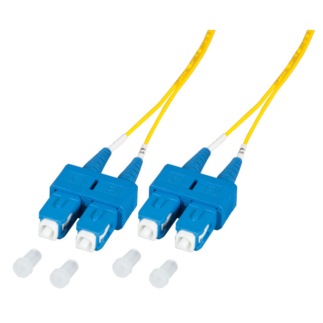 Latiguillo IDEAL SC/SC DUPLEX UPC SM 1.9mm 1m