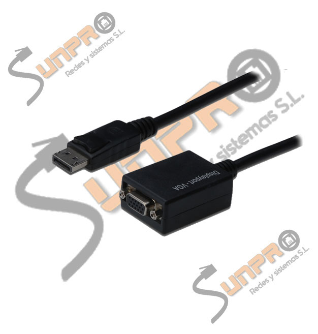 Adaptador Displayport M/VGA H