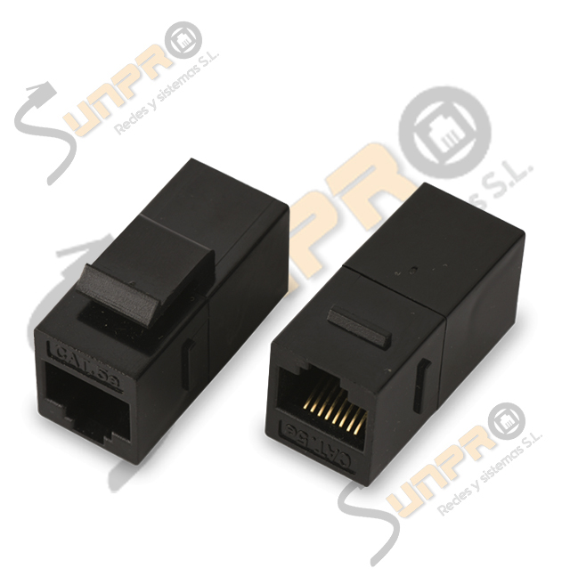 Adaptador Keystone RJ45 Cat. 5e UTP H/H