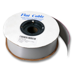 Cable plano 1.27mm. 16 vías rollo 30.5m
