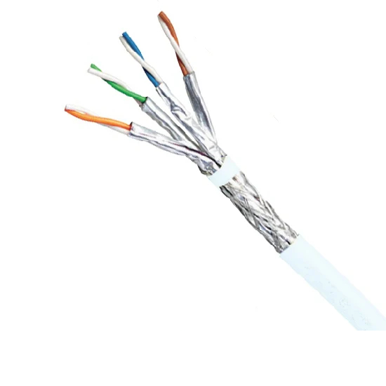 Cable Cat. 7 S/FTP CU LSZH rígido 500m. blanco CPR Dca