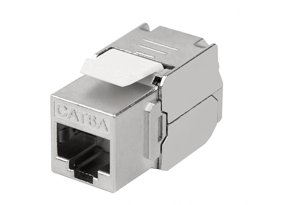 Modulo H RJ45 Cat. 6A FTP 180º 500 Mhz 10 Gbit tooless