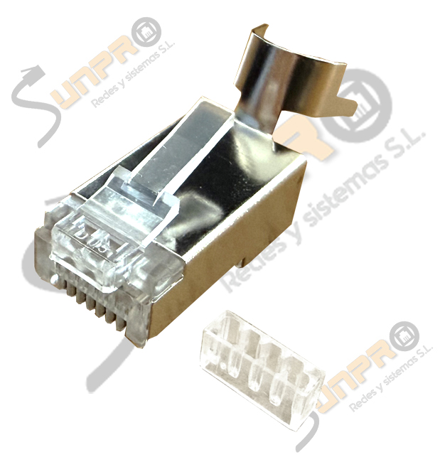 Conector RJ49 Cat. 6A ,7 apantallado rígido/flexible