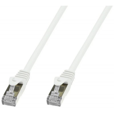 Latiguillo Cat. 6A S/FTP LSZH CU 5m blanco IDEAL