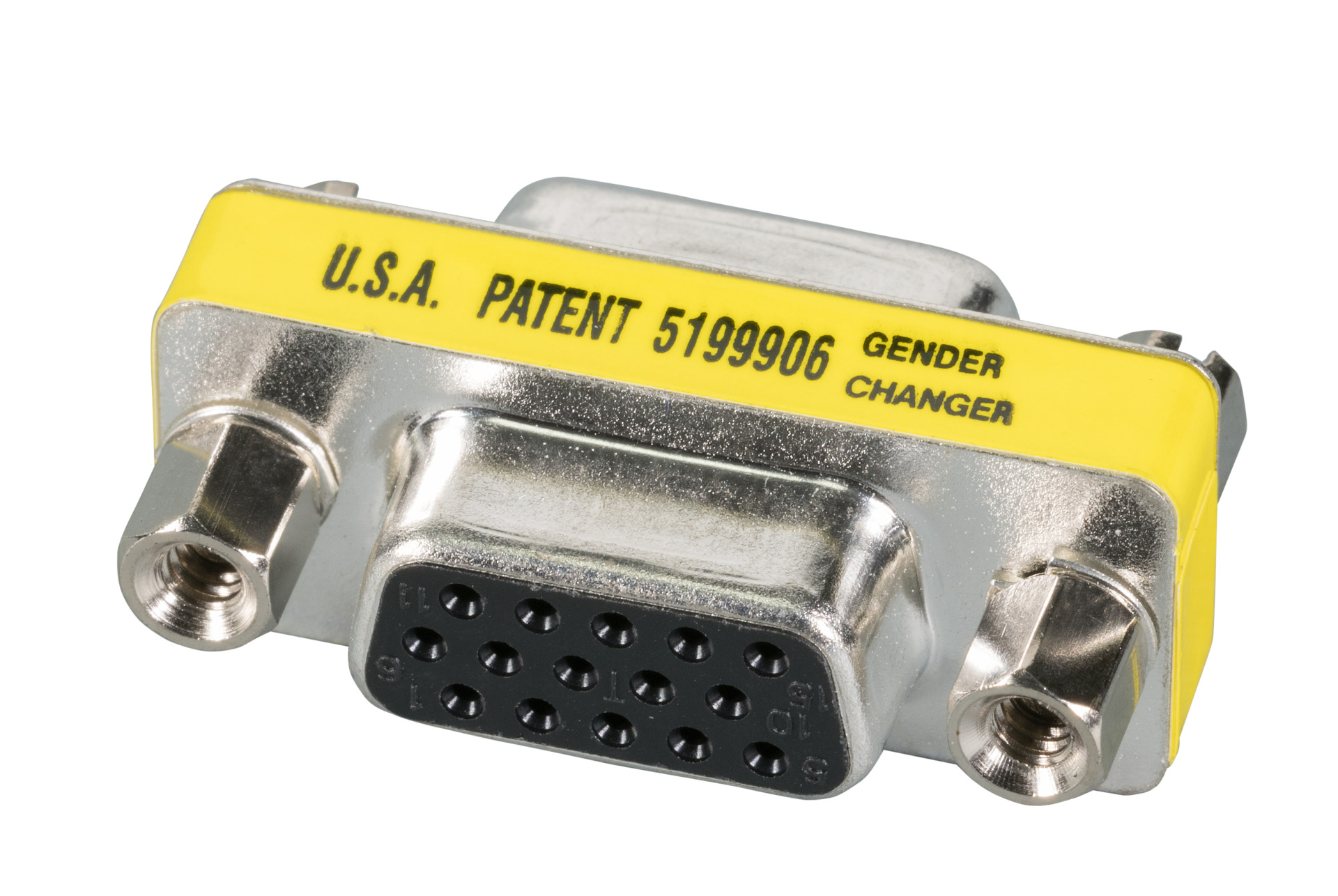 Adaptador sub D 15 H/H HD