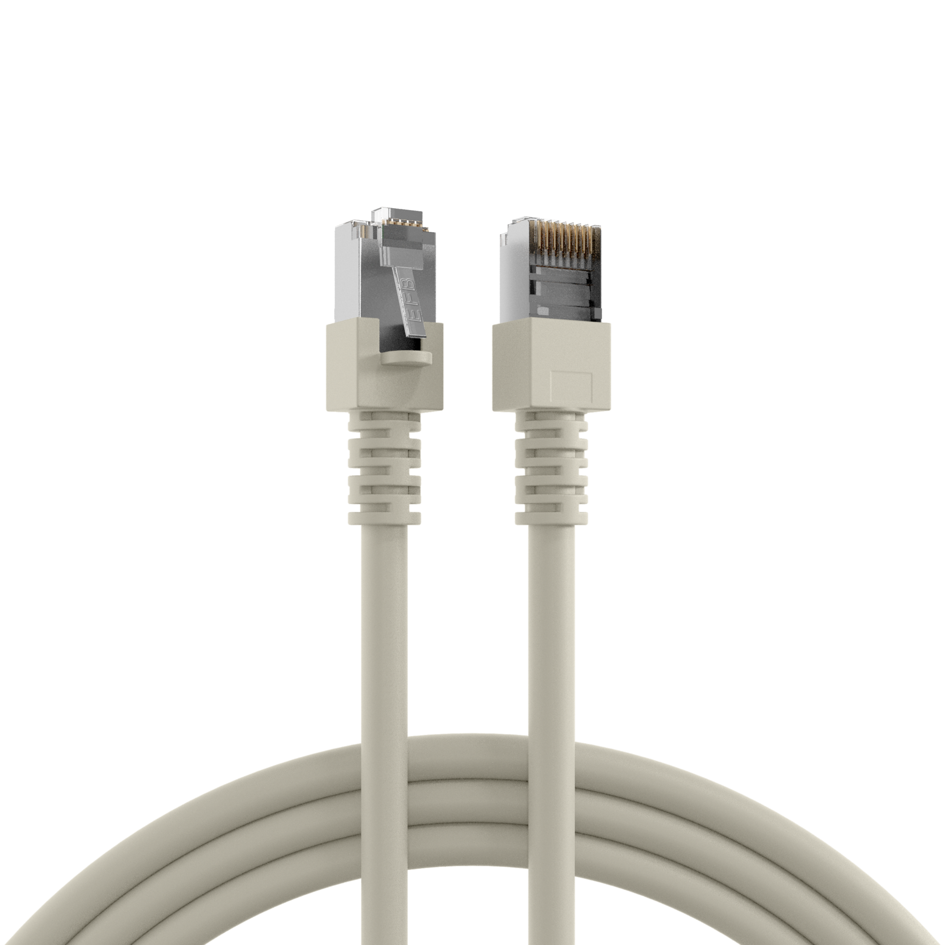 Latiguillo Cat. 5e SFTP PVC 1m. gris