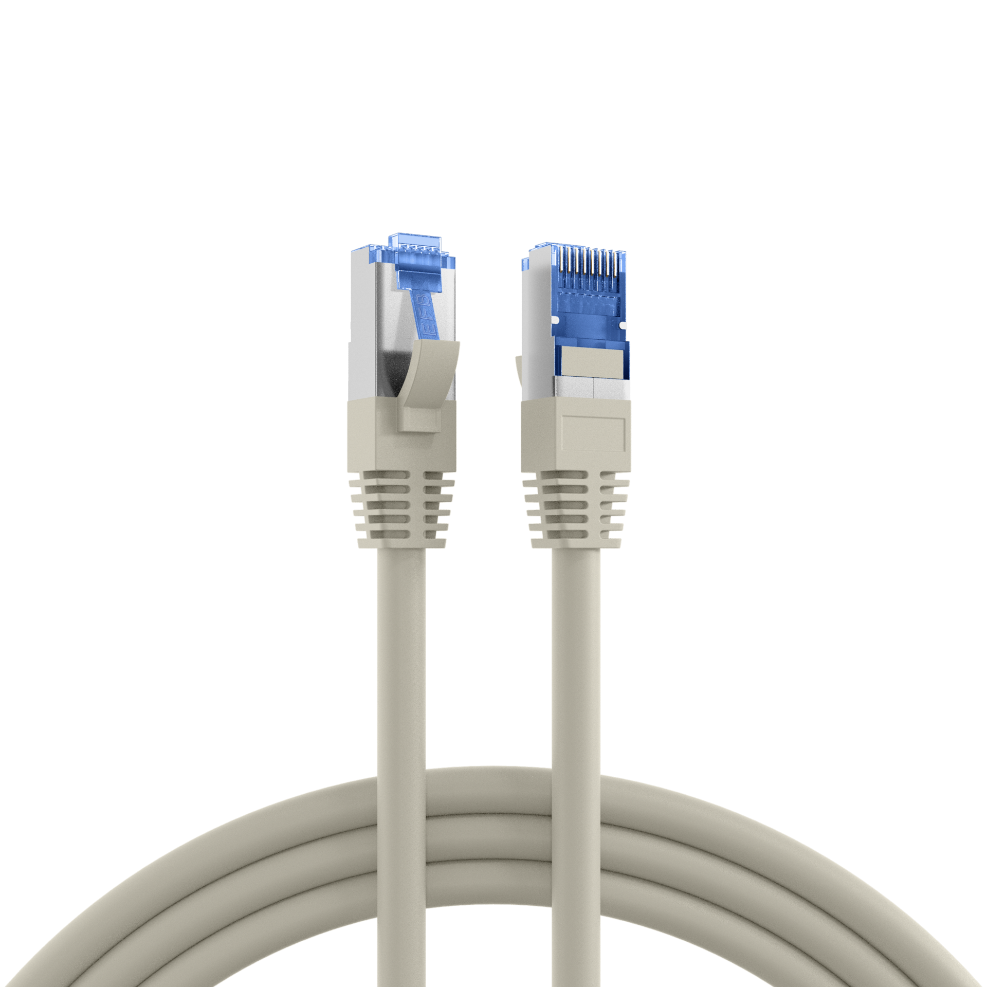 Latiguillo SFTP Cat. 6A LSZH 0,50m. gris superflexible