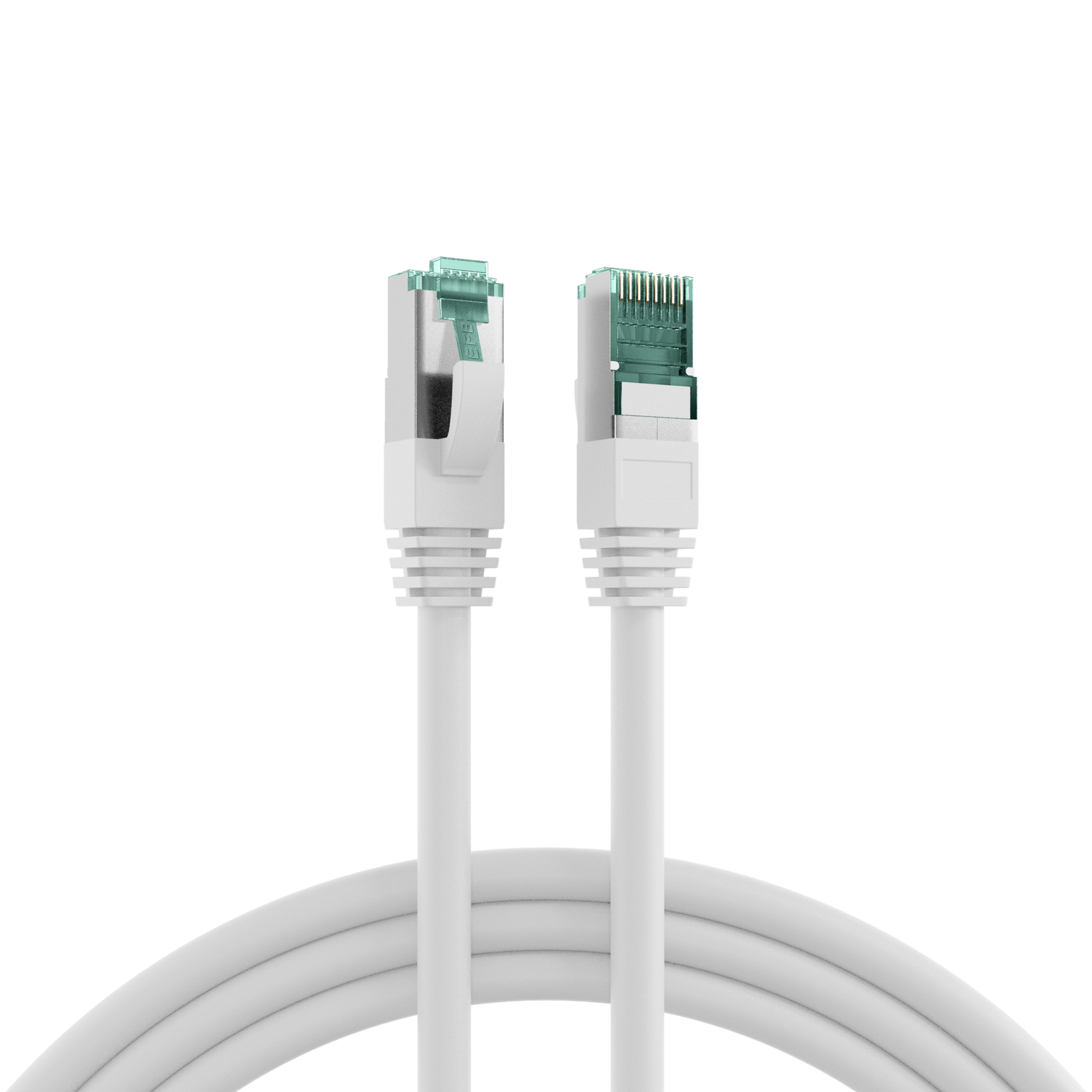 Latiguillo SFTP Cat. 6A LSZH 0,5m blanco