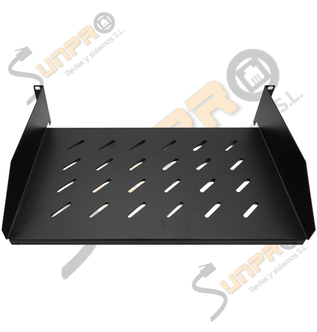 Bandeja fija 19" 2U F-350mm.