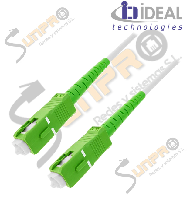Latiguillo IDEAL SC APC/SC APC Simplex SM 1.9mm 3m.