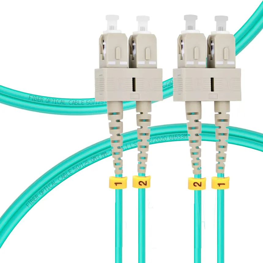 Latiguillo IDEAL SC/SC DUPLEX UPC OM3 MM 1.9mm 10m