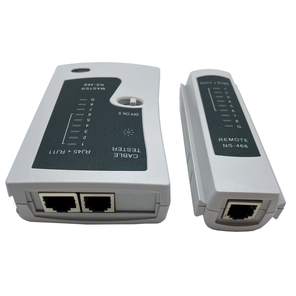 Lan tester RJ11, RJ45 con remoto económico