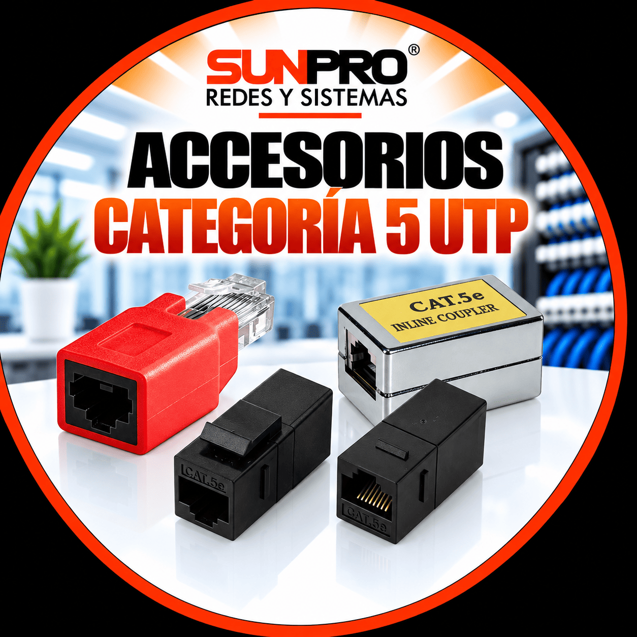 ACCESORIOS CATEGORÍA 5 UTP
