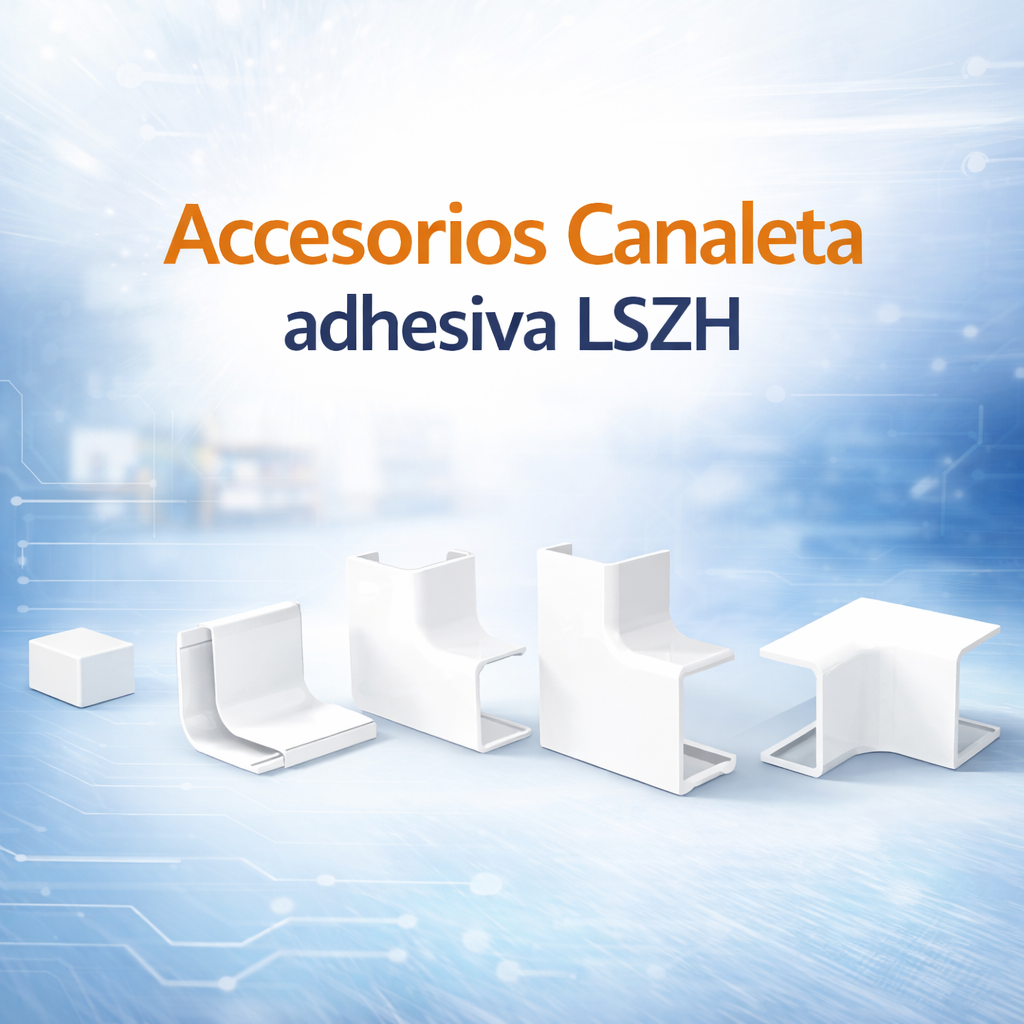 ACCESORIOS CANALETA ADHESIVA LSZH