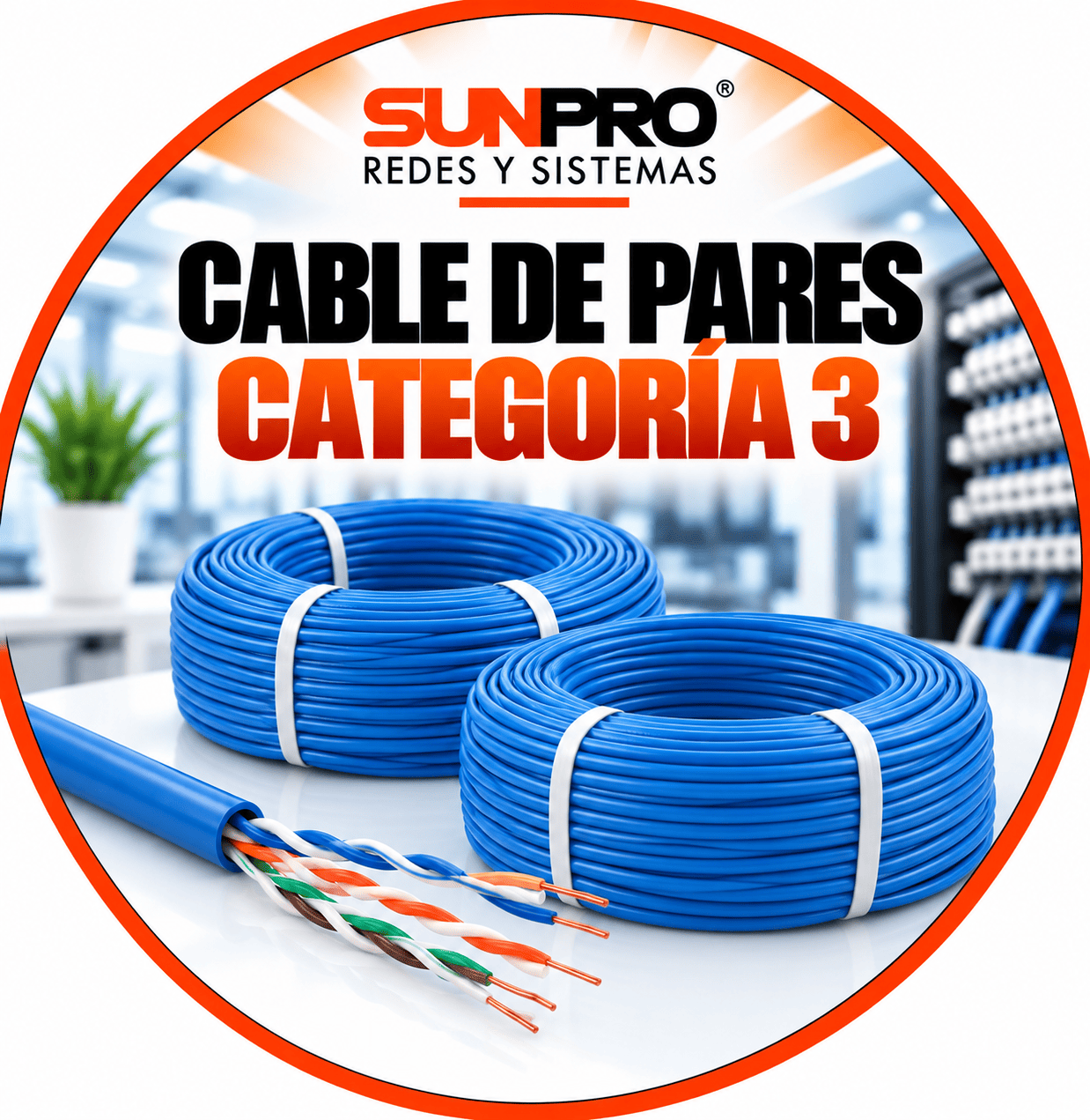 CABLE DE PARES CATEGORÍA 3