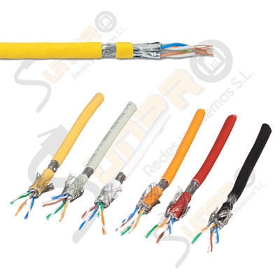 CABLE DE PARES CATEGORÍA 7 - 8  FTP - S/FTP