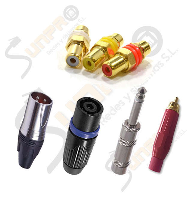 CONECTORES DE AUDIO