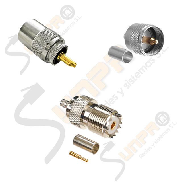 CONECTORES SERIE PL/UHF