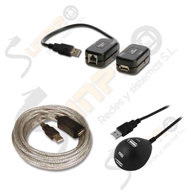 EXTENSORES ACTIVOS USB 2.0/3.0